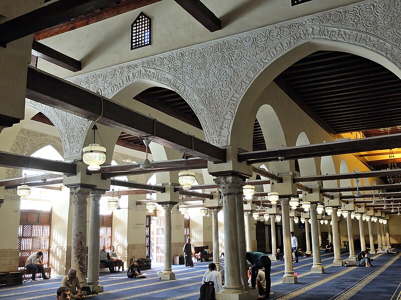 Historic Cairo, where the Ben Ezra Synagogue housed the Cairo Geniza