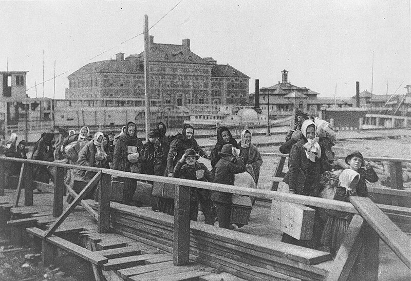 Jewish Immigrants at Ellis Island