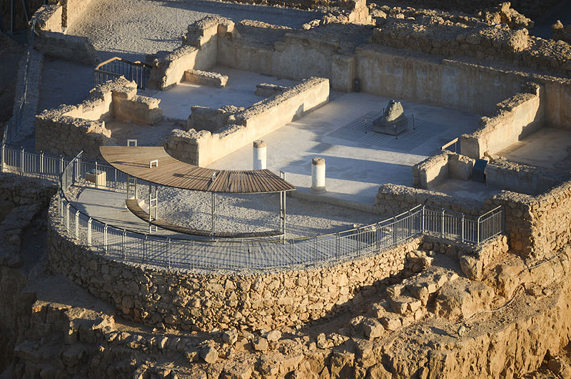 Masada Fortress — Aerial View
