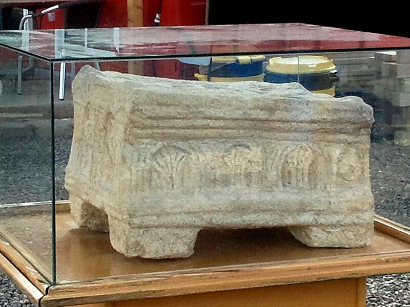 Ancient Menorah Relief