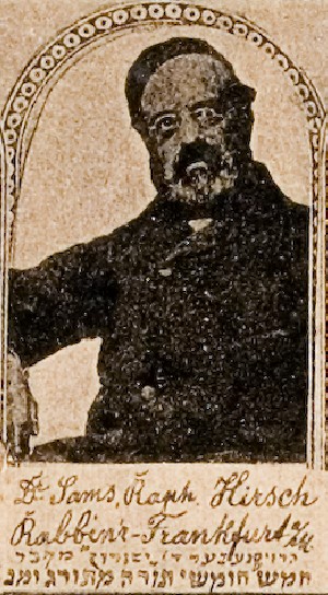 דיוקן הרב שמשון רפאל הירש